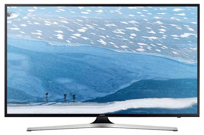 Рейтинг телевизоров 4К 2016 года: Samsung UE50KU6000K.
