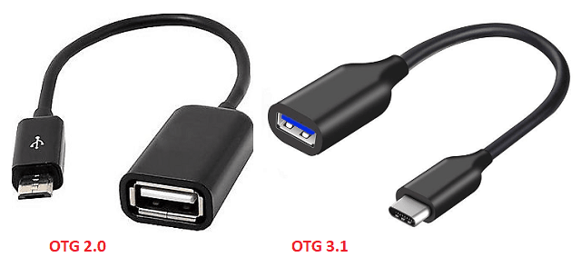 Кабели USB-OTG.