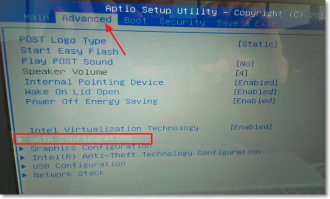 Настройка режима AHCI для SSD накопителя
